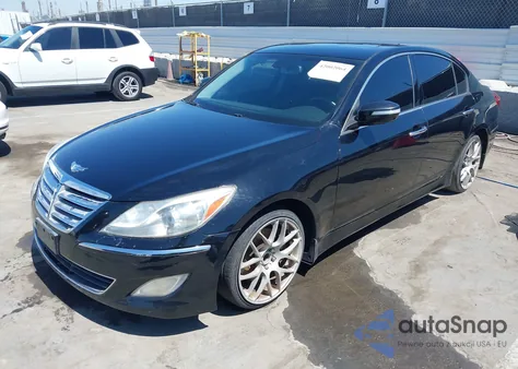 2013 Hyundai Genesis 3.8 from USA, damaged, VIN KMHGC4DD1DU238010
